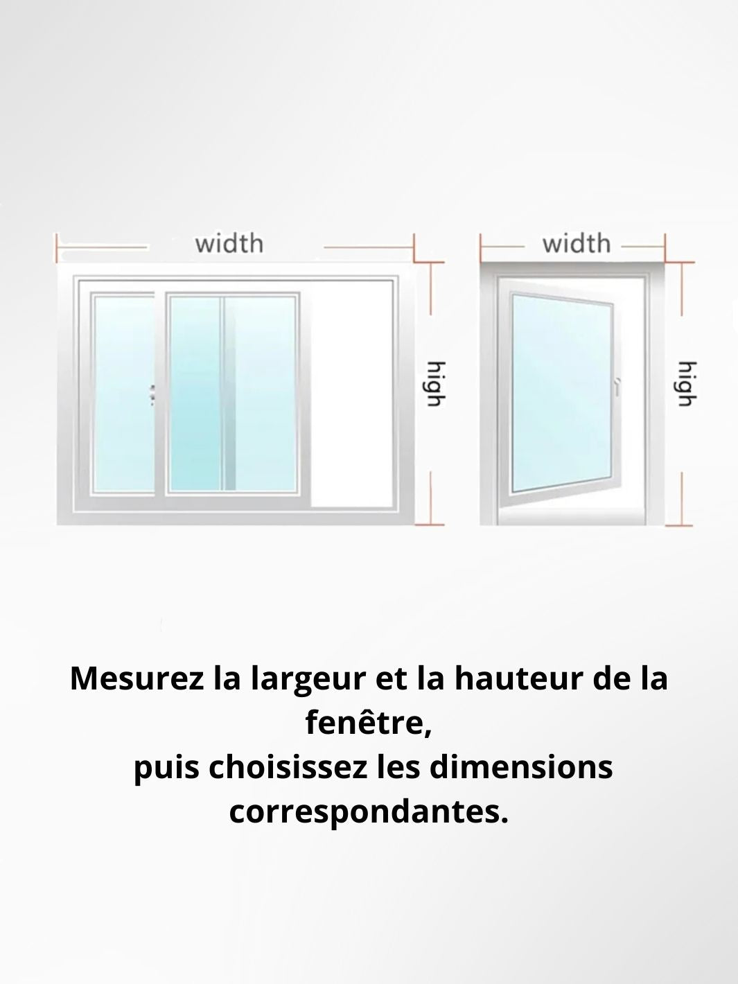 Rideau anti-moustiques / mouche fenêtre fermeture Éclair 5