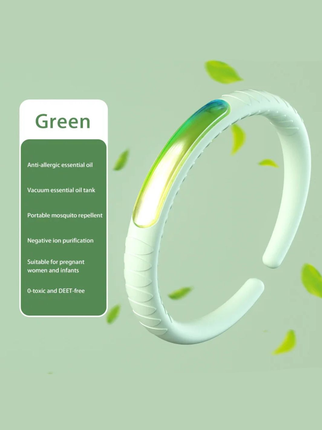 Bracelet anti moustique huile essentielle 2