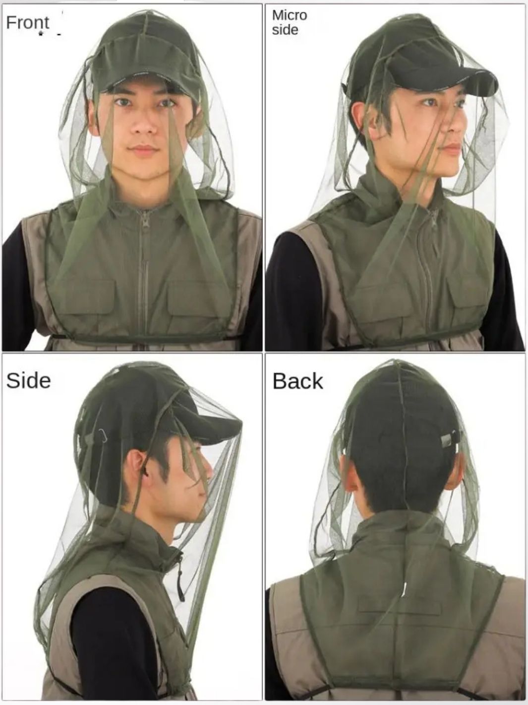 Chapeau moustiquaire EcoGuard 2