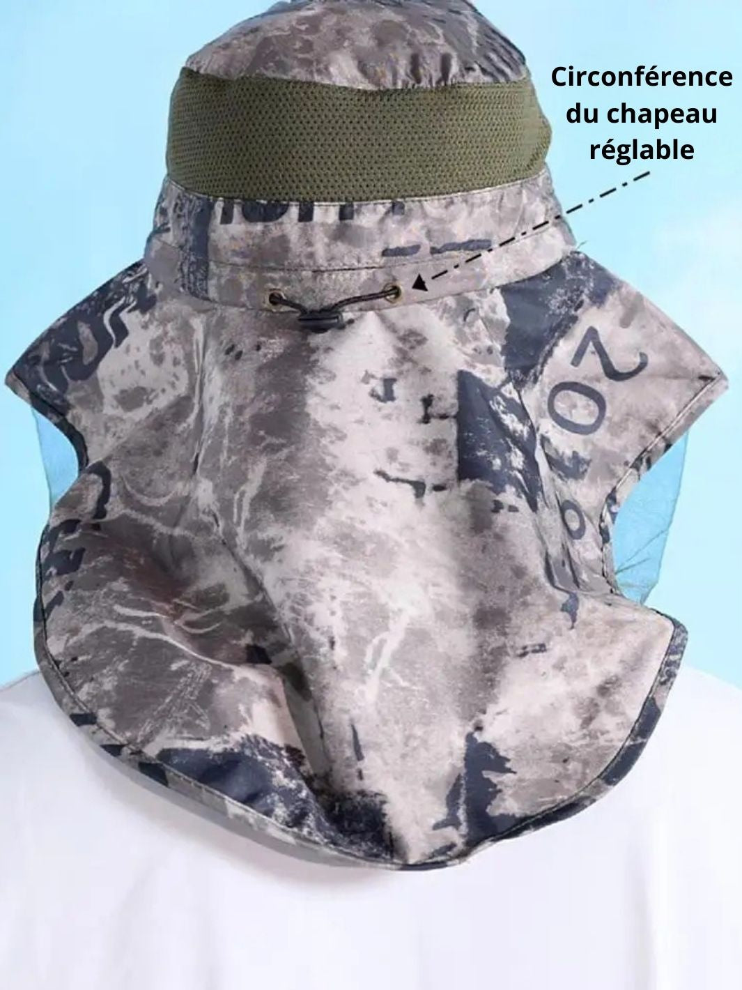 Chapeau moustiquaire JungleGuard 3