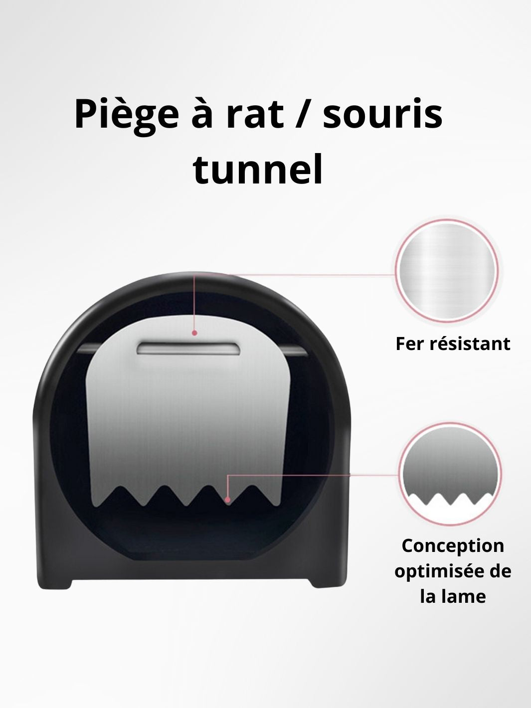Piège à rat / souris tunnel 2
