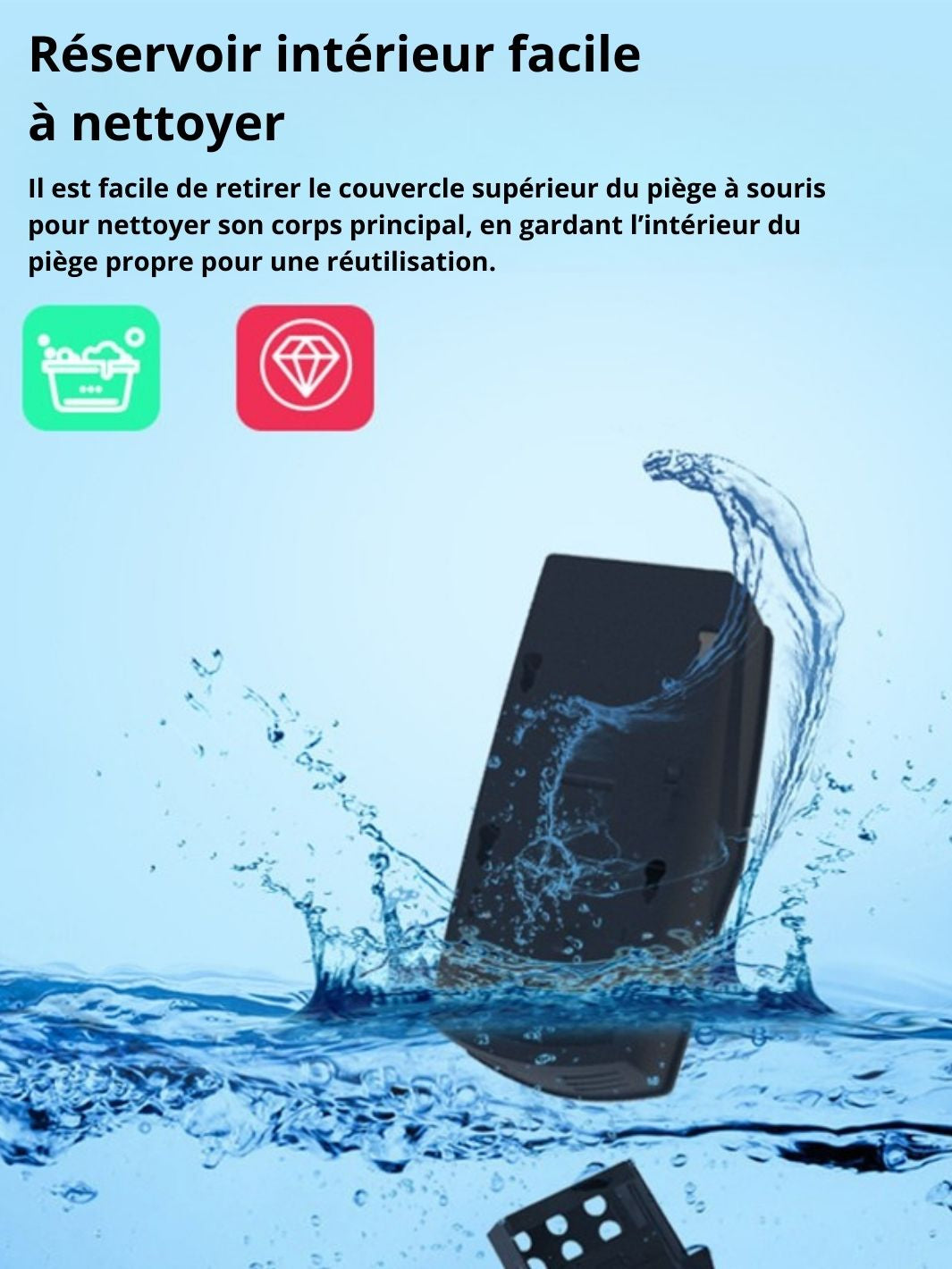 Piège à rats / souris WiSmart Pro 6