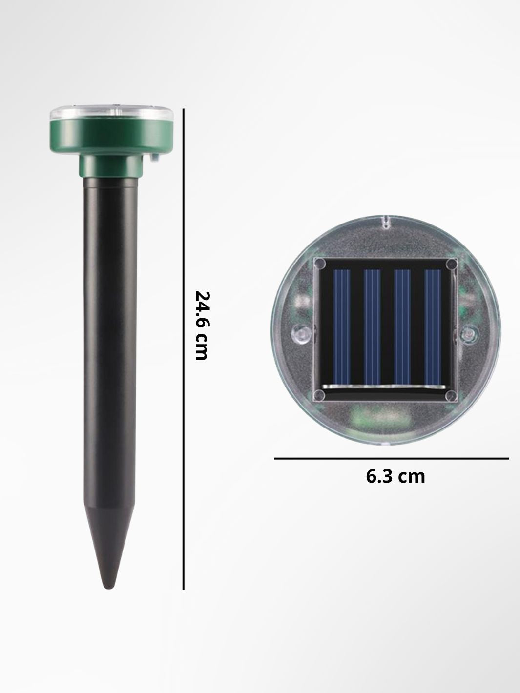 Piège à Taupe Ultrason Solaire 3
